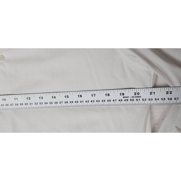 Theory Mens White Button-Up Dress Shirt XL - Picture 3 of 9